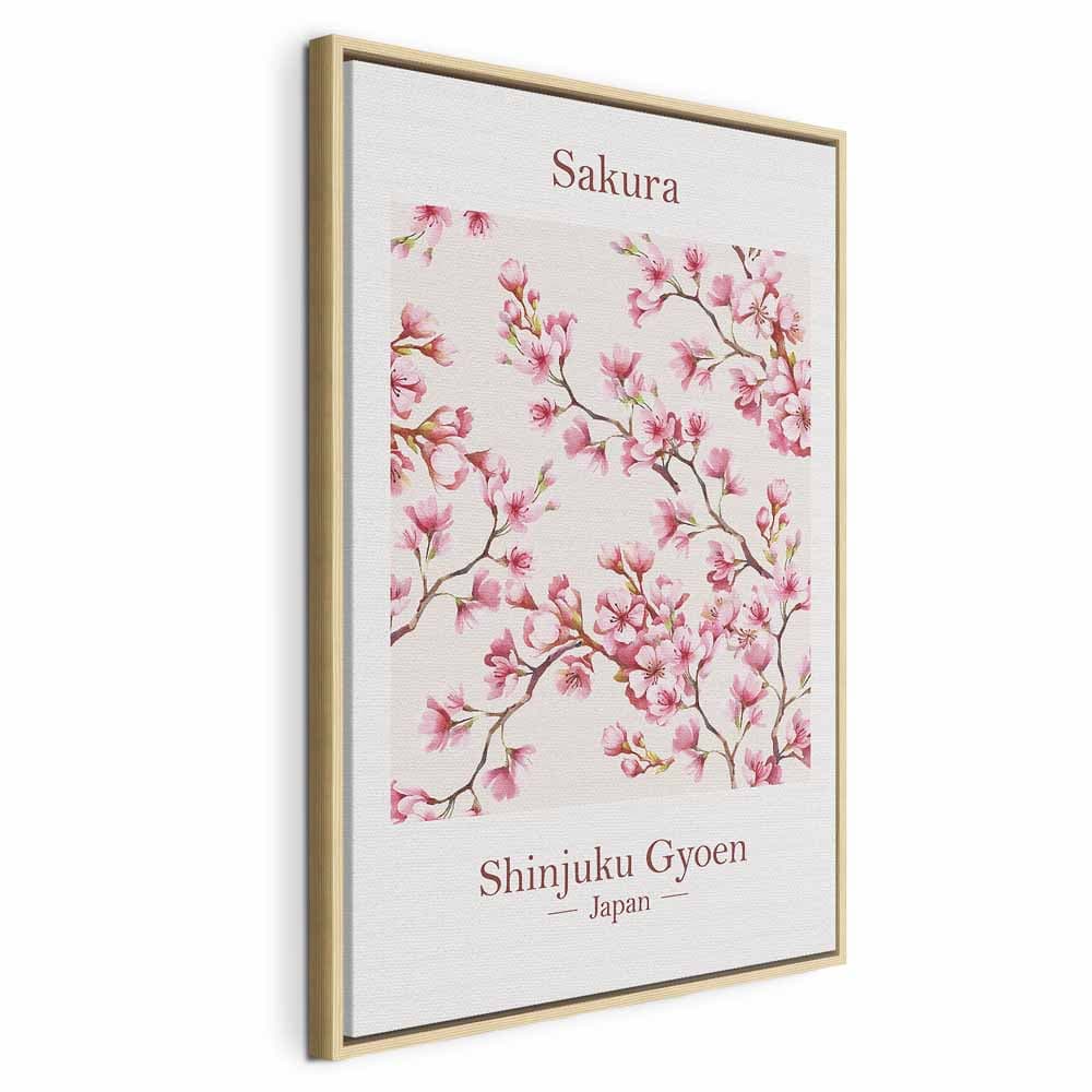 Картина на холсте Sakura 80×120 см, стандартный холст