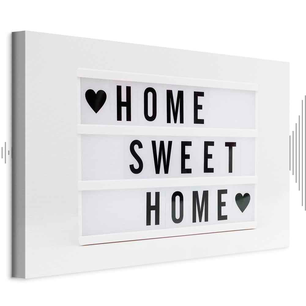 Leinwandbild Cinema Light Box 30×20 cm, Standardleinwand