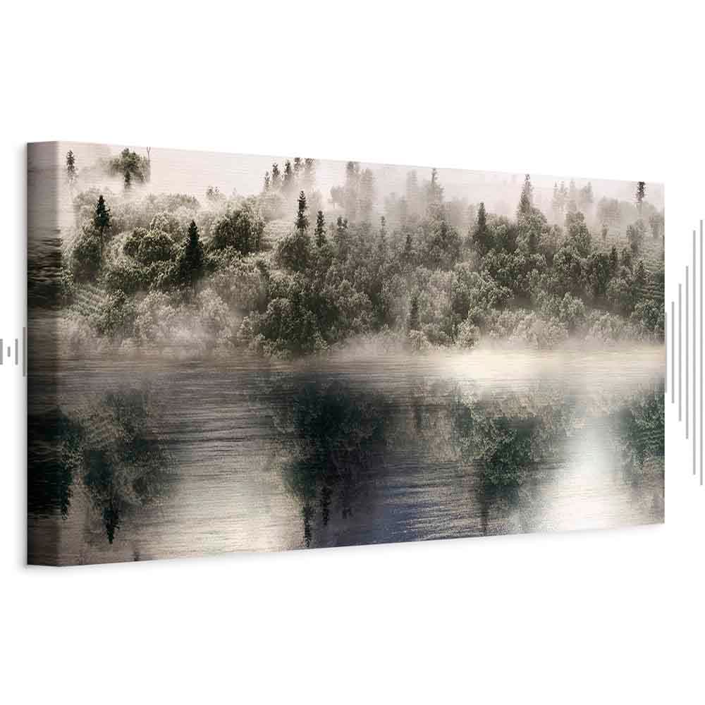 Картина на холсте Boża obecność wąski 90×30 см, стандартный холст
