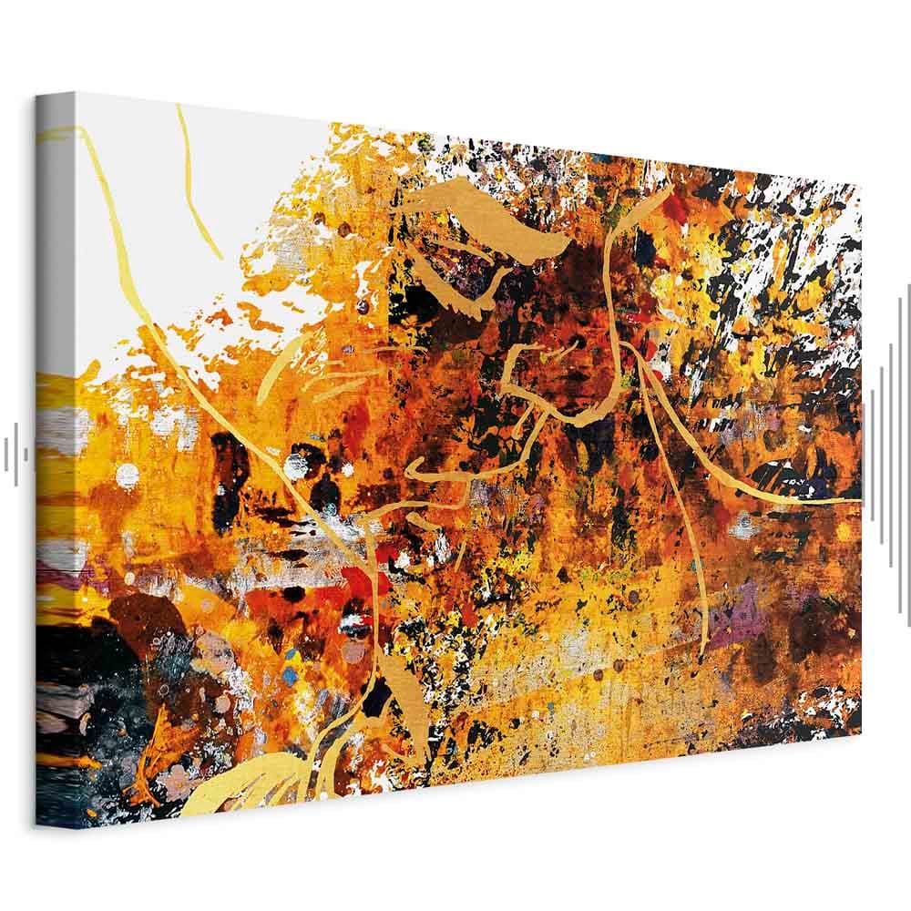 Canvas print Eksplozja pocałunku szeroki 120×80 cm, standard canvas