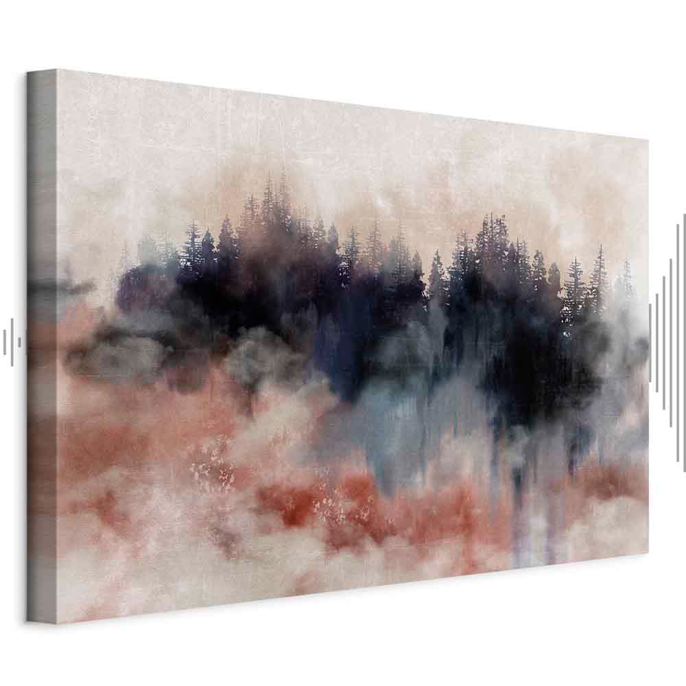 Leinwandbild Powrót do domu szeroki 30×20 cm, Standardleinwand