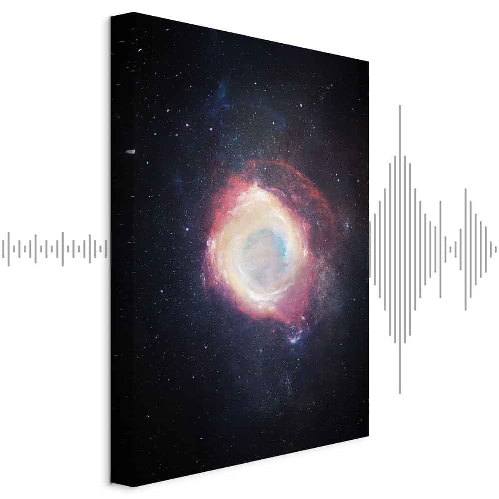Canvas print Galaktyczny wybuch 20×30 cm, standard canvas