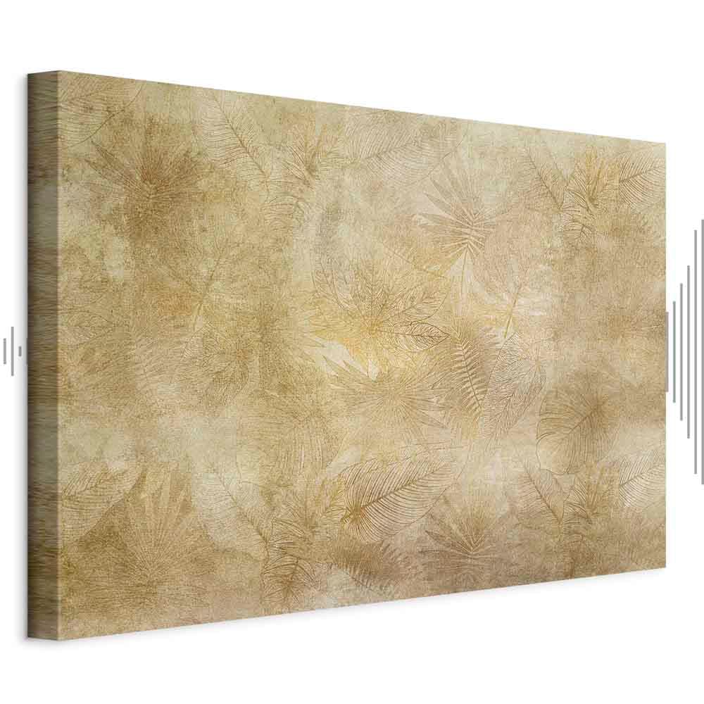 Obraz na płótnie Liście vintage szeroki 60×40 cm, płótno standard