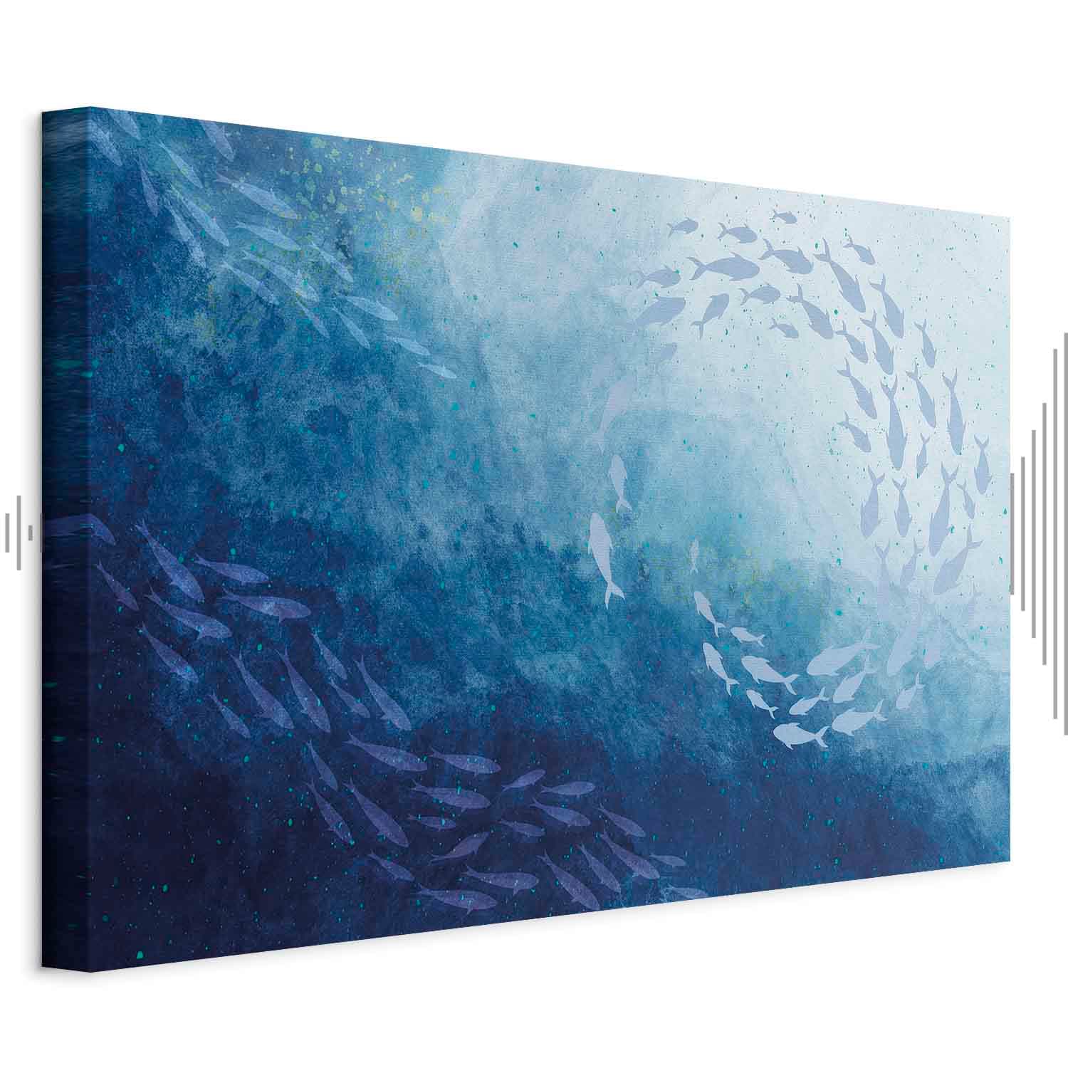 Obraz na płótnie Morska toń 90×60 cm, płótno standard