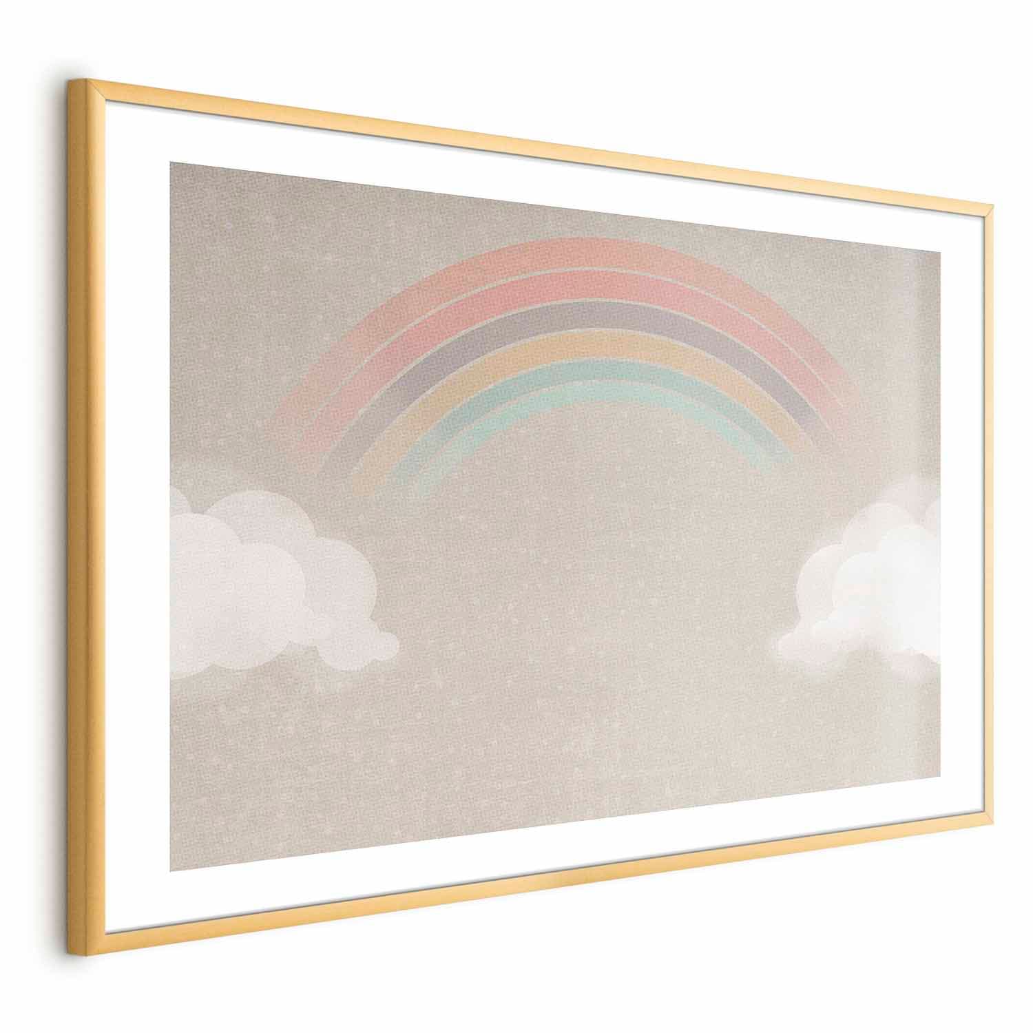 Plakat Tęcza w deszczu 60×40 cm