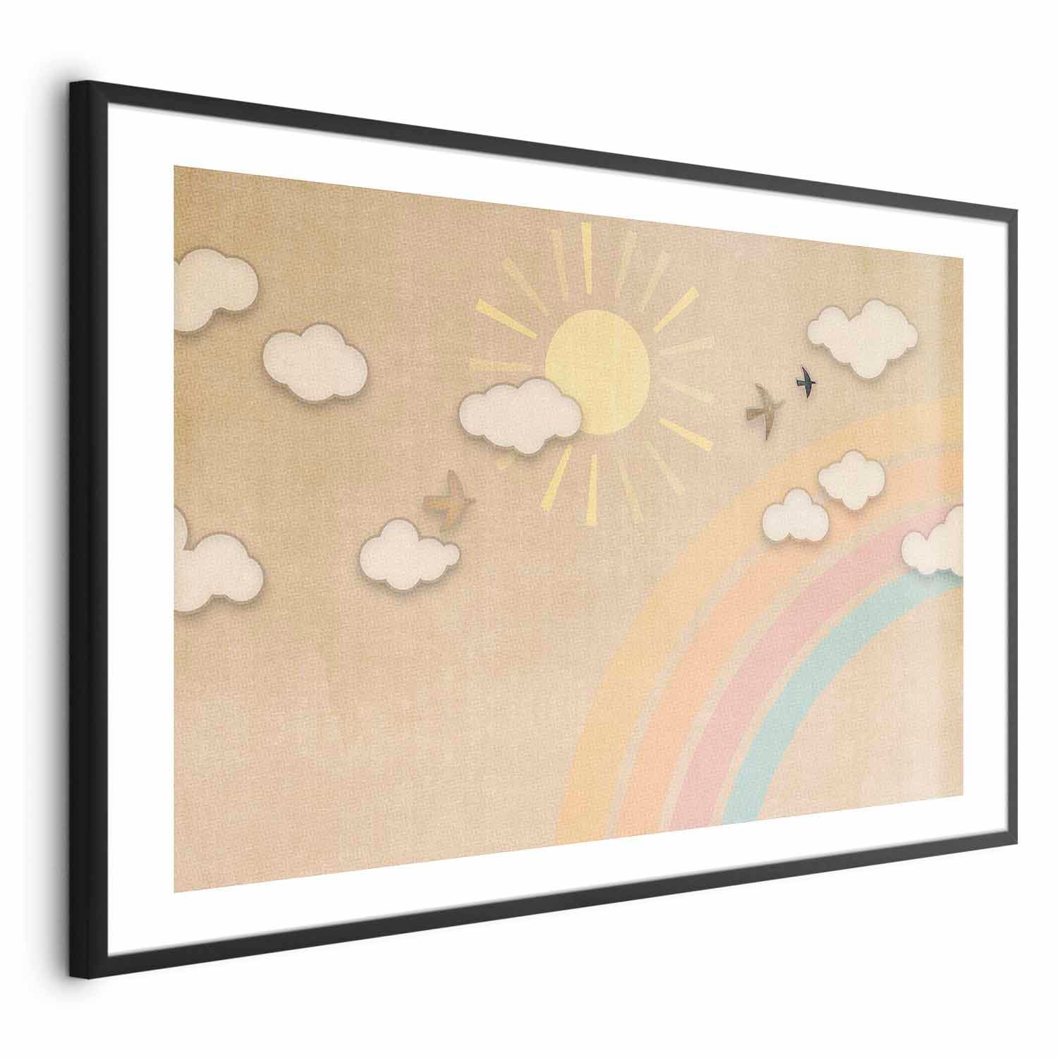 Plakat Tęczowy dzień 30×21 cm
