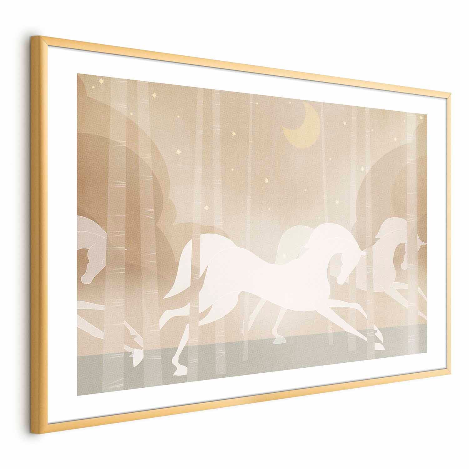 Plakat Pędzące rumaki 60×40 cm