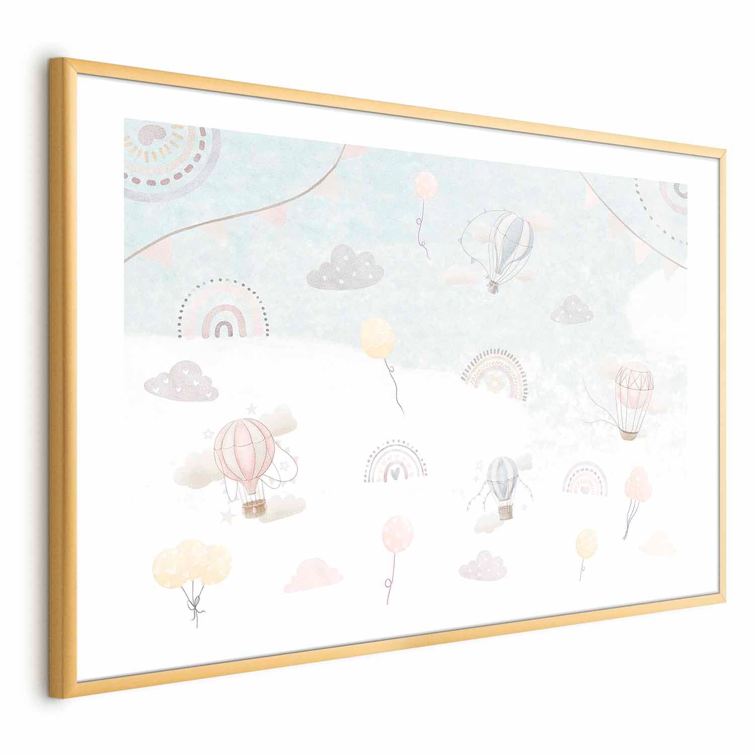 Plakat Przygoda pośród chmur 60×40 cm