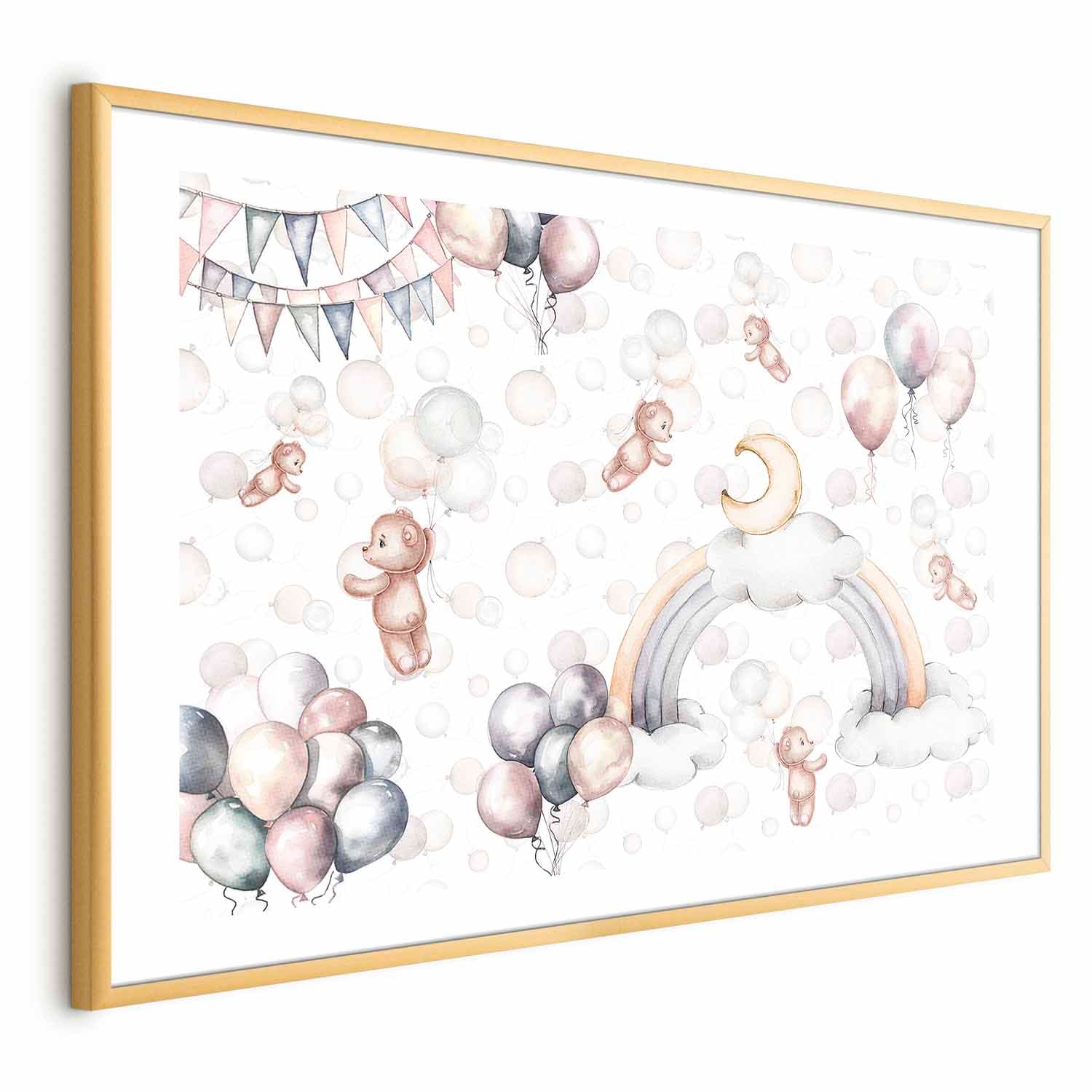 Plakat Misie w przestworzach 90×60 cm