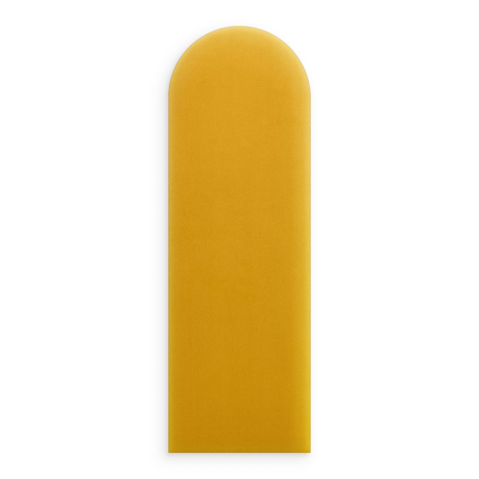 Panel tapicerowany Magic Velvet Żółty 20cm 20×60 cm