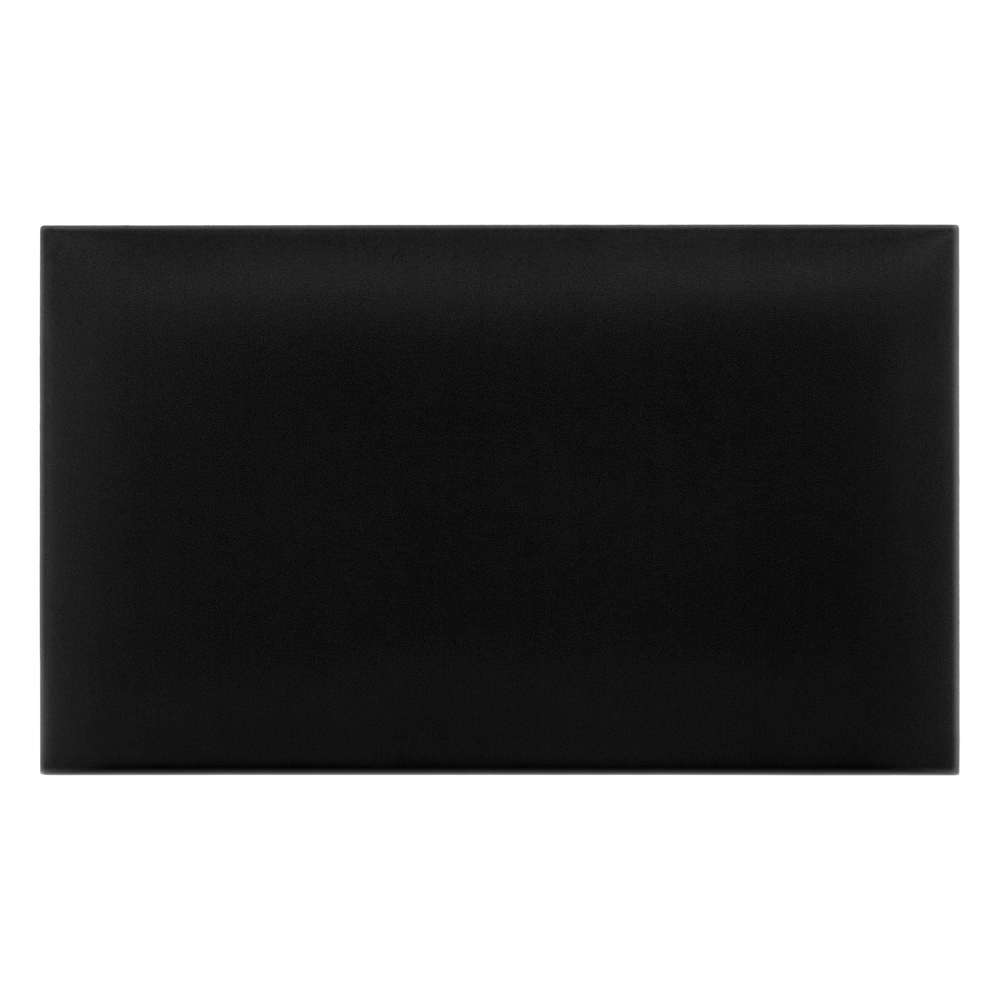 Polsterpaneel Czarny 50×40 cm