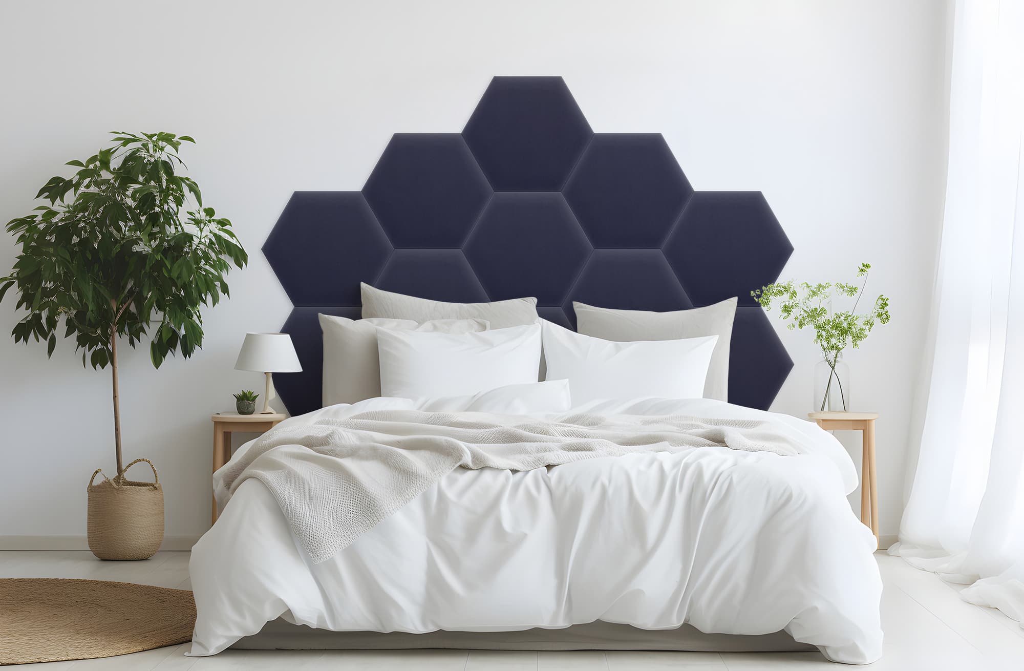 Мягкая панель Magic Velvet Lawendowy 26×30 см