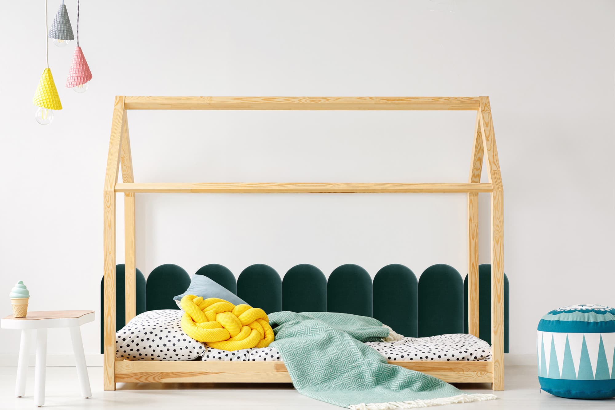 Мягкая панель Turkusowy 30cm 30×60 см