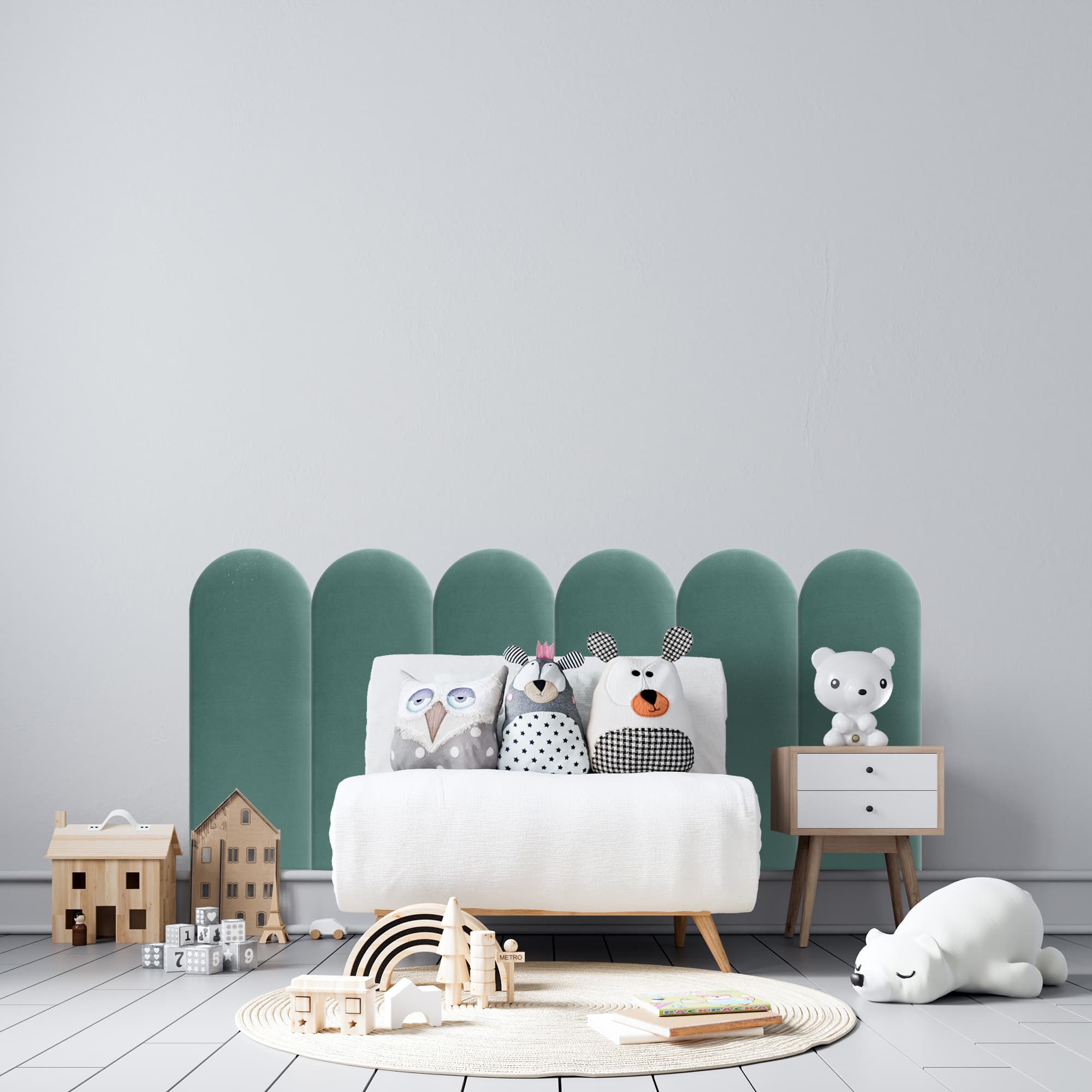 Polsterpaneel Morski 30cm 30×80 cm