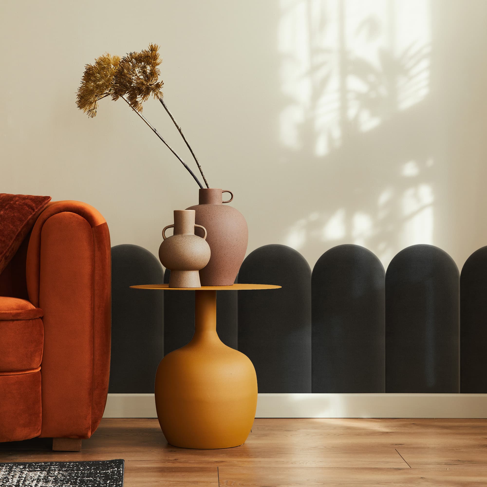 Polsterpaneel Grafitowy 30cm 30×60 cm